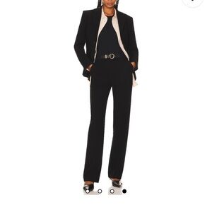 L'Academie The Straight Trouser in Black, L